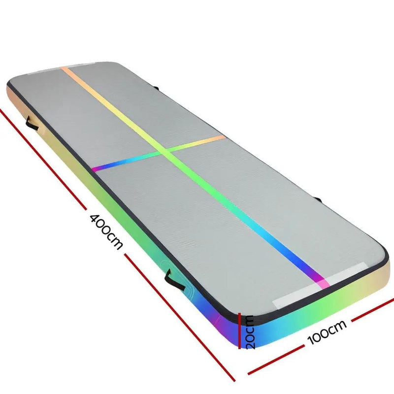SportZone.co.nz Sports & Fitness > Fitness Accessories Everfit Air Track Inflatable Tumbling Mat For Gymnastics And Yoga Everfit Air Track Tumbling Mat For Gymnastics And Yoga