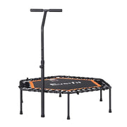 SportZone.co.nz Sports & Fitness > Trampolines > Trampolines & Accessories Everfit 51 Inch Hexagon Trampoline Rebounder With Adjustable Handrail Orange Everfit 51 Inch Hexagon Trampoline with Handrail