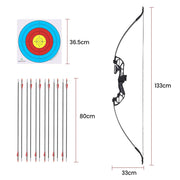 SportZone.co.nz Baby & Kids > Baby & Kid's Toys > Outdoor Play Equipment Everfit 55lbs Recurve Take Down Bow Arrow Set For Beginners Red Everfit 55lbs Recurve Take Down Bow For Beginners