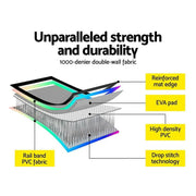 SportZone.co.nz Sports & Fitness > Fitness Accessories Everfit 5x1m Air Track Inflatable Tumbling Mat For Gymnastics And Yoga Everfit Air Track Inflatable Tumbling Mat 5x1m