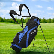 SportZone.co.nz Home & Garden > Travel > Duffel Bags Everfit 6 Way Dividers Golf Bag Stand Insulated Carry Bag Zippered Rain Cover Everfit 6 Way Dividers Golf Bag Stand Insulated Carry Bag Zippered Rain Cover