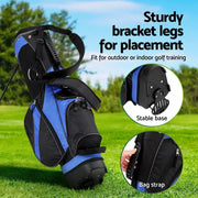 SportZone.co.nz Home & Garden > Travel > Duffel Bags Everfit 6 Way Dividers Golf Bag Stand Insulated Carry Bag Zippered Rain Cover Everfit 6 Way Dividers Golf Bag Stand Insulated Carry Bag Zippered Rain Cover