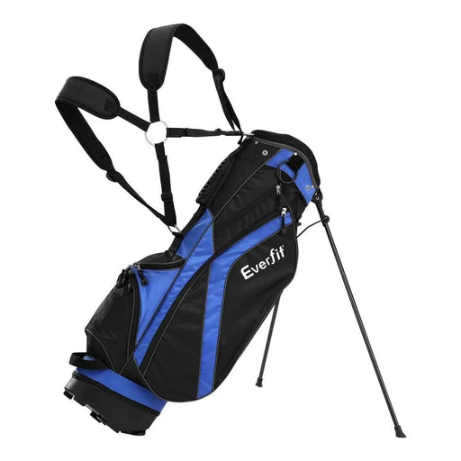 SportZone.co.nz Home & Garden > Travel > Duffel Bags Everfit 6 Way Dividers Golf Bag Stand Insulated Carry Bag Zippered Rain Cover Everfit 6 Way Dividers Golf Bag Stand Insulated Carry Bag Zippered Rain Cover