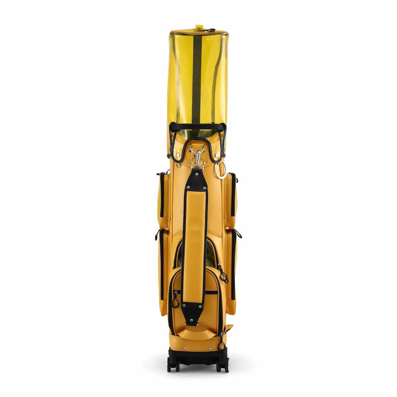 SportZone.co.nz Sports & Fitness > Golf > Golf Accessories Everfit Golf Cart Bag Rolling Trolley With Telescopic Handle And Cooler Pocket Everfit Golf Cart Bag With Telescopic Handle And Cooler