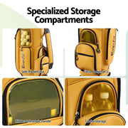 SportZone.co.nz Sports & Fitness > Golf > Golf Accessories Everfit Golf Cart Bag Rolling Trolley With Telescopic Handle And Cooler Pocket Everfit Golf Cart Bag With Telescopic Handle And Cooler