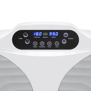 SportZone.co.nz Sports & Fitness > Exercise, Gym & Fitness > Vibration Exercise Machines Everfit Vibration Machine With Rhythm Platform And Resistance Rope Home Workout Everfit Vibration Machine With Rhythm Platform