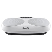 SportZone.co.nz Sports & Fitness > Exercise, Gym & Fitness > Vibration Exercise Machines Everfit Vibration Machine With Rhythm Platform And Resistance Rope Home Workout Everfit Vibration Machine With Rhythm Platform
