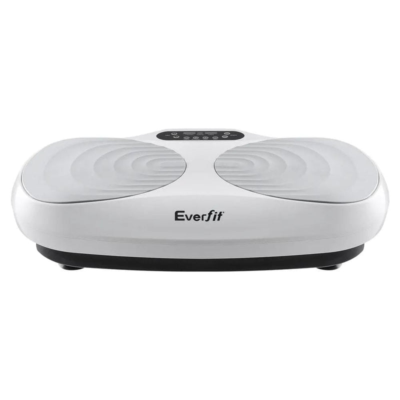 SportZone.co.nz Sports & Fitness > Exercise, Gym & Fitness > Vibration Exercise Machines Everfit Vibration Machine With Rhythm Platform And Resistance Rope Home Workout Everfit Vibration Machine With Rhythm Platform