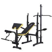 SportZone.co.nz Sports & Fitness > Exercise, Gym & Fitness > Gym Equipment & Accessories Everfit  Weight Bench 14in1 Press Multi-Station Fitness Home Gym Equipment Everfit  Weight Bench 14in1 Press Multi-Station Fitness Home Gym Equipment