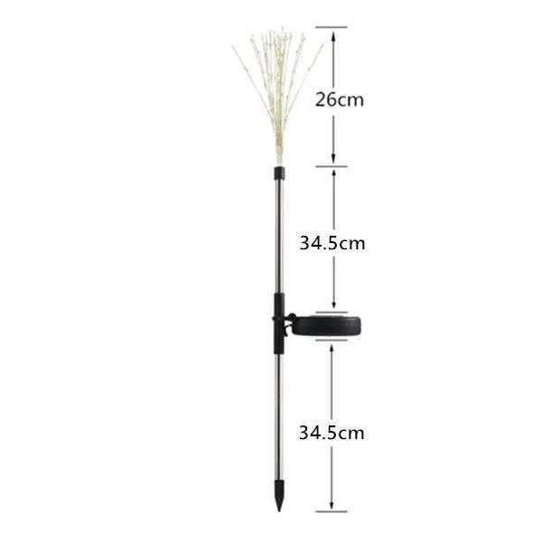 2 Pack Solar LED Firework Garden Light Waterproof LED Outdoor by salelink.co.nz