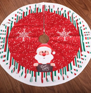 Christmas Tree Skirt 80x80cm by salelink.co.nz