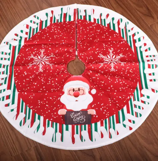 Christmas Tree Skirt 80x80cm by salelink.co.nz