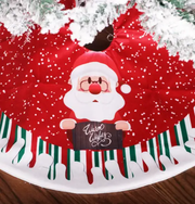 Christmas Tree Skirt 80x80cm by salelink.co.nz