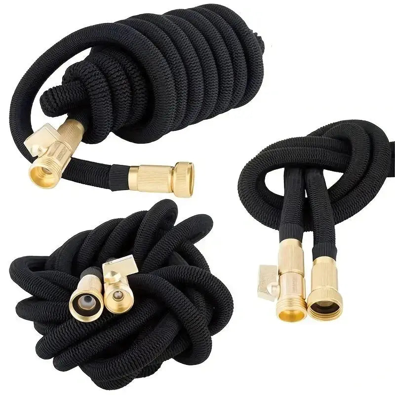Expandable High-Pressure Garden Water Hose with 3/4" Bimetallic Joint (different sizes available) by Habicare