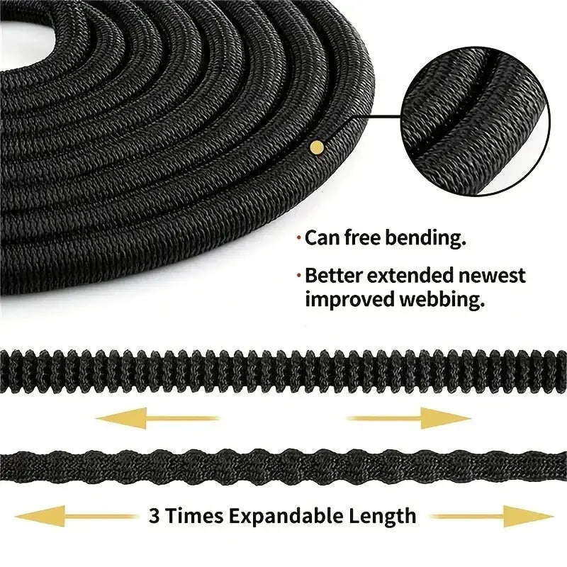Expandable High-Pressure Garden Water Hose with 3/4" Bimetallic Joint (different sizes available) by Habicare