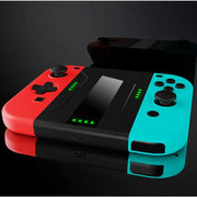 techplus Extended Game Controller Slider | Adjustable Gaming Controller Grip for Comfortable Gameplay Nintendo Switch OLED Joy Con Charging Grip 2000mAh