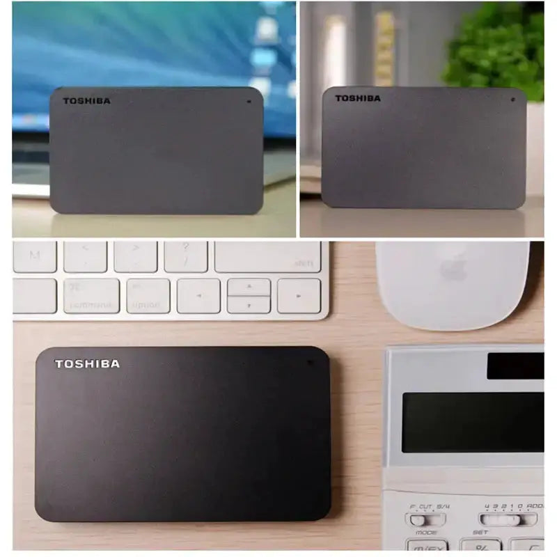 External Hard Drive (500GB–2TB) USB 3.0 by Habicare
