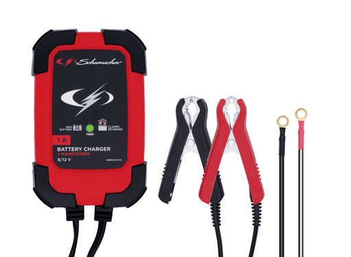 Schumacher Battery Chargers Schumacher SPI1 1Amp Battery Maintainer 6V 12V Microprocessor Controlled Multi Stage Charging For Car Motorcycle And Power Sport Batteries Schumacher SPI1 1Amp Battery Maintainer 6V 12V Microprocessor Controlled Multi Stage Charging For Car Motorcycle And Power Sport Batteries