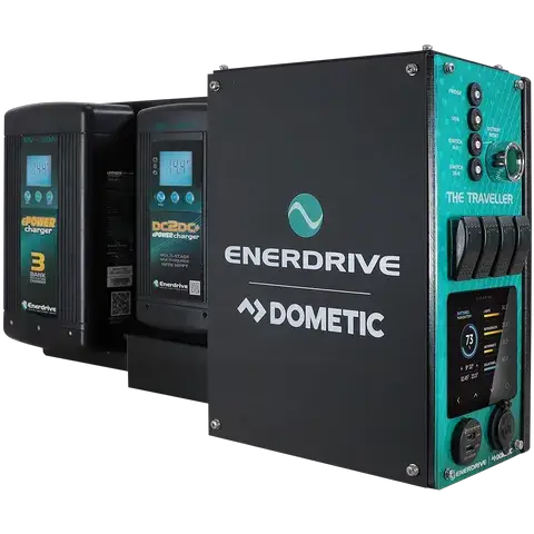 TRAVELLER SYSTEM RIGHT 40AC 40DC INC SIMARINE by Enerdrive