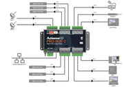 Actisense Professional NMEA Buffer - 2 OPTO inputs, 12 ISO-Drive outputs by Actisense