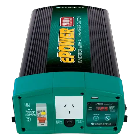 2600W INVERTER 12V W/ AC XFER by Enerdrive