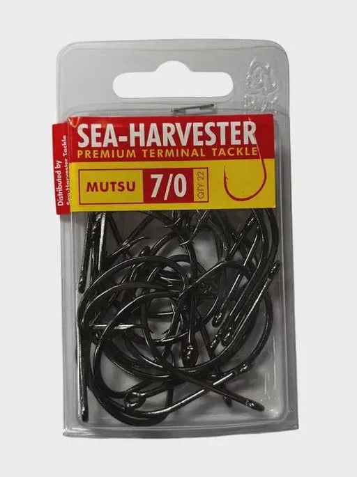 Sea- Harvester Mutsu Fishing Hooks Mutsu Hook 7/0 Bulk 22 Mutsu Hook 7/0 Bulk 22