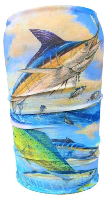 Seamless Tube Headwear Wahoo by NZ Diver