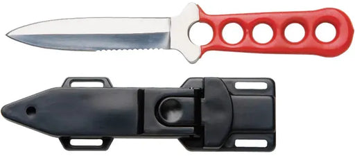 Dive Knife – 11cm Blade with Sheath & Straps by NZ Diver