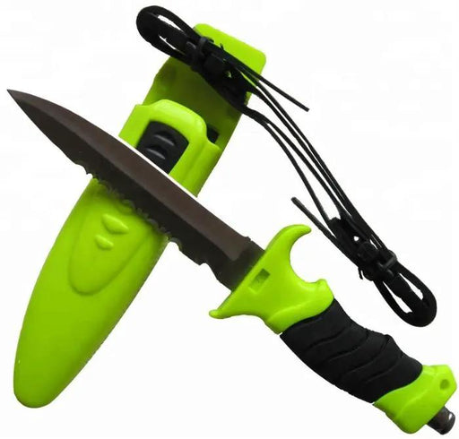 Hi-Vis Sea Harvester Dive Knife by NZ Diver