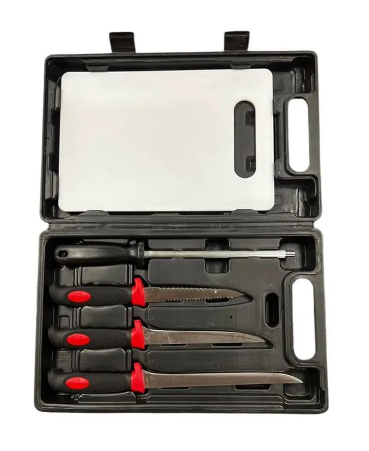 Fillet Knife Set With Board Boxed by NZ Diver