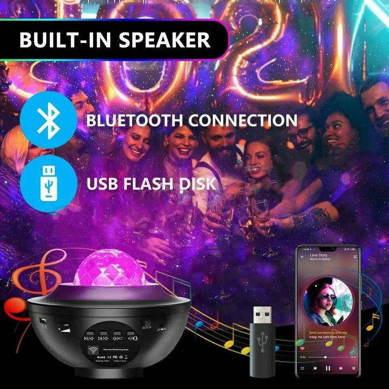 LED Galaxy Starry Night Light Galaxy Projector Light by salelink.co.nz
