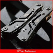 Stainless Steel Multitool - Compact Folding Pliers & Tool Kit | Camping & Outdoor by Mead's Supply & Equipment Outfitters limited