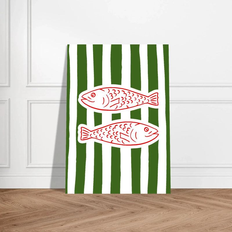 The Fishes by Blank Wall Print Shop