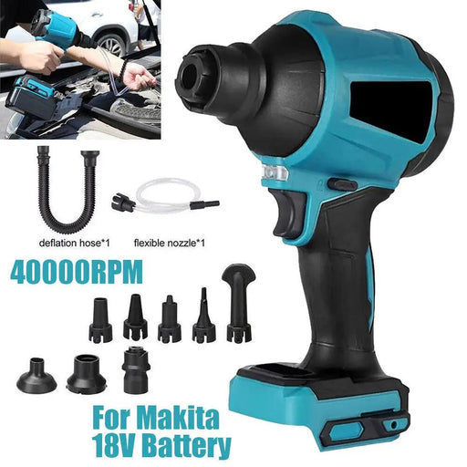 Cordless Air Duster Dust Blower Inflator Cleaner Fits Makita 18V Battery by salelink.co.nz