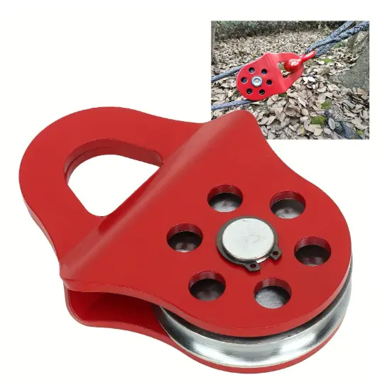 Snatch Block Pulley 6 Ton Load Capacity by salelink.co.nz