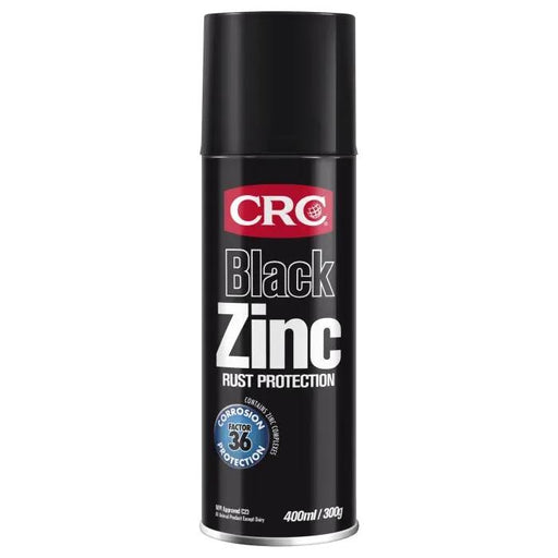 CRC Black Zinc 400ml - Zinc Spray Paint