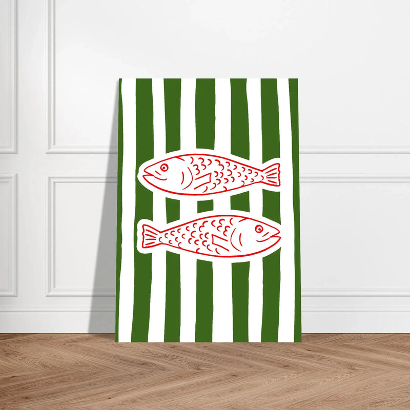 The Fishes by Blank Wall Print Shop