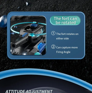 RC Tank Shoots Gesture Sensing Rc Stunt Car Light &amp; Music Water Bullet Ball by dealonline.co.nz