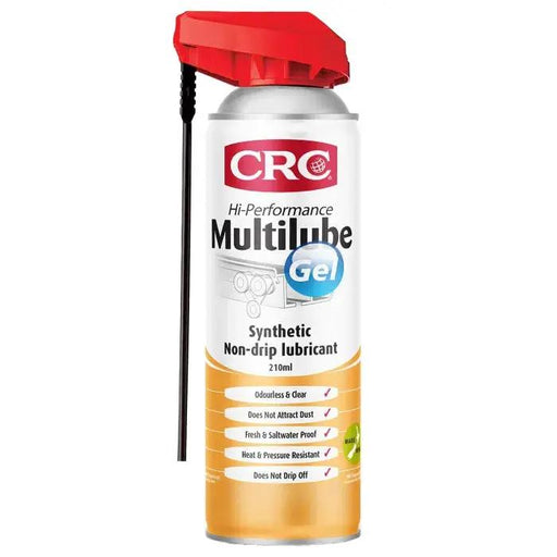 CRC Multilube Gel 210ml - Synthetic Non-Drip Lubricant