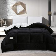 Thicken Blanket Soft Luxury Heavy 3kg Quilted Bedding Warm Cozy Machine Washable by dealonline.co.nz