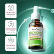 Poppy Gifts Skin Care Sadoer Salicylic Acid Oil Control Treatment Essence 30ml Sadoer Salicylic Acid Oil Control Treatment Essence 30ml