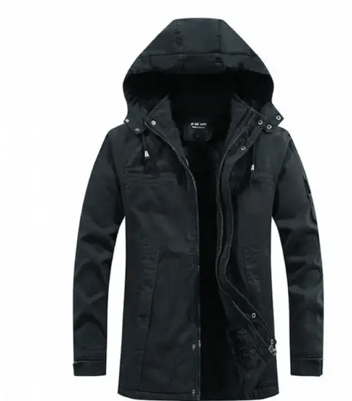 Mead's Supply & Equipment Outfitters limited Jacket Mens Plush Washed Jacket With Soft Fleece Lining Relaxed Fit Casual Outerwear Mens Plush Washed Jacket With Fleece Lining Relaxed Fit