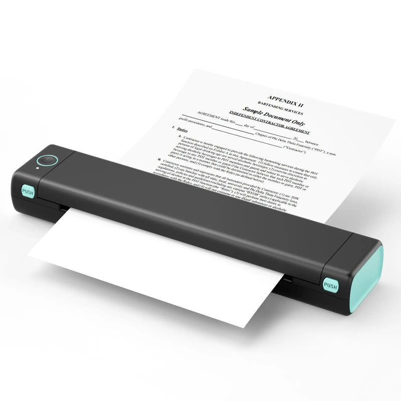 Action Outdoors Limited Portable A4 Bluetooth Thermal Printer Portable A4 Bluetooth Thermal Printer