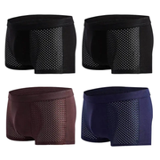 Men's Modal Boxer Shorts — Breathable Mesh Mid-Waist Underwear | Single & 4-Pack by Mead's Supply & Equipment Outfitters limited