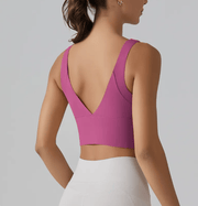 Mead's Supply & Equipment Outfitters limited Women's Sports Bras Women's Cotton-Blend Sports Bra with Lycra Lining Women's Cotton-Blend Sports Bra with Lycra Lining