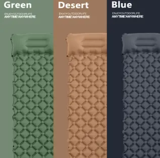 Ultralight Inflatable Camping Sleeping Pad For Backpacking