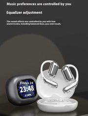 Mead's Supply & Equipment Outfitters limited Bluetooth Headset LED Display Bluetooth Headset – Q16 & Q16 Pro Wireless Ear Hook LED Display Bluetooth Headset – Q16 & Q16 Pro Wireless Ear Hook