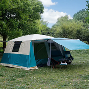 Camping Tent 420x305x210cm - Blue by salelink.co.nz