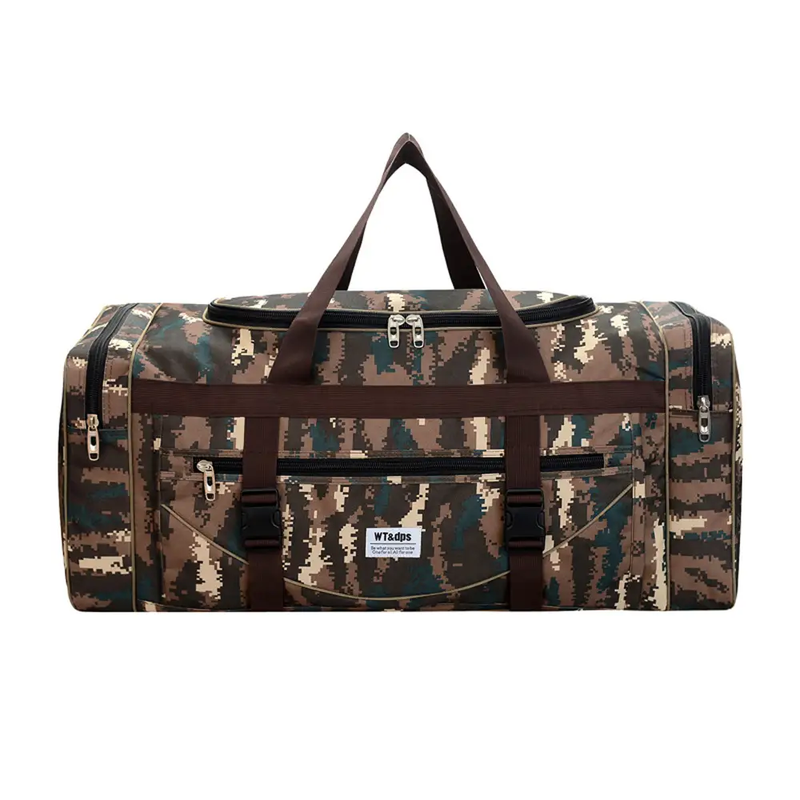 Ecotrek Large 79L Duffel Tote Travel Bag - Camouflage Weekend Luggage KX59401 by ECOTREK