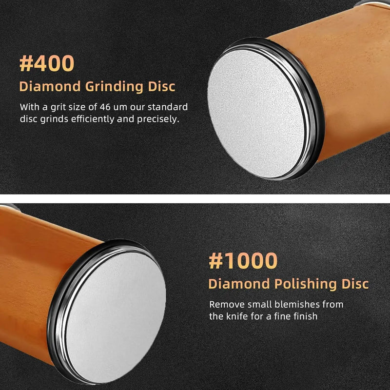 Knife Sharpener Pro Premium Rolling Edge Sharpeners Diamond Sharpening Stone AU by China Dropship
